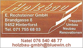 Holzbau E. Rechsteiner GmbH