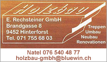 Holzbau E. Rechsteiner GmbH