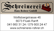 Schreinerei Hans Rohrer GmbH