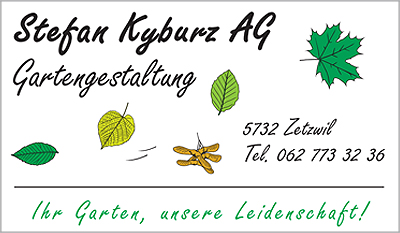 Kyburz Gartenbau und Gartengestaltung