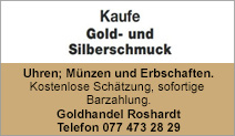 Goldhandel Roshardt