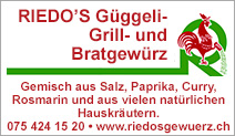 Riedo's Güggeli-Grill- und Bratgewürz