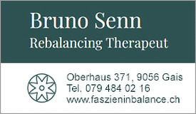 Rebalancing Therapeut Bruno Senn