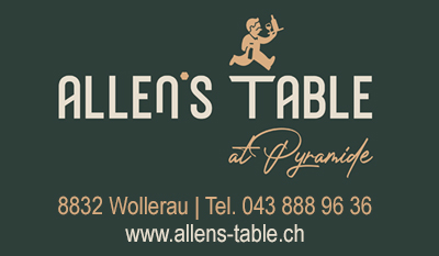 Allen's Table at Pyramide